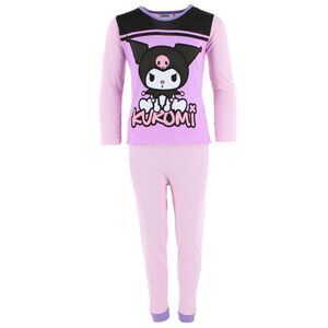 Textiel Trade Girls Kuromi Long Sleeve Pajama Set